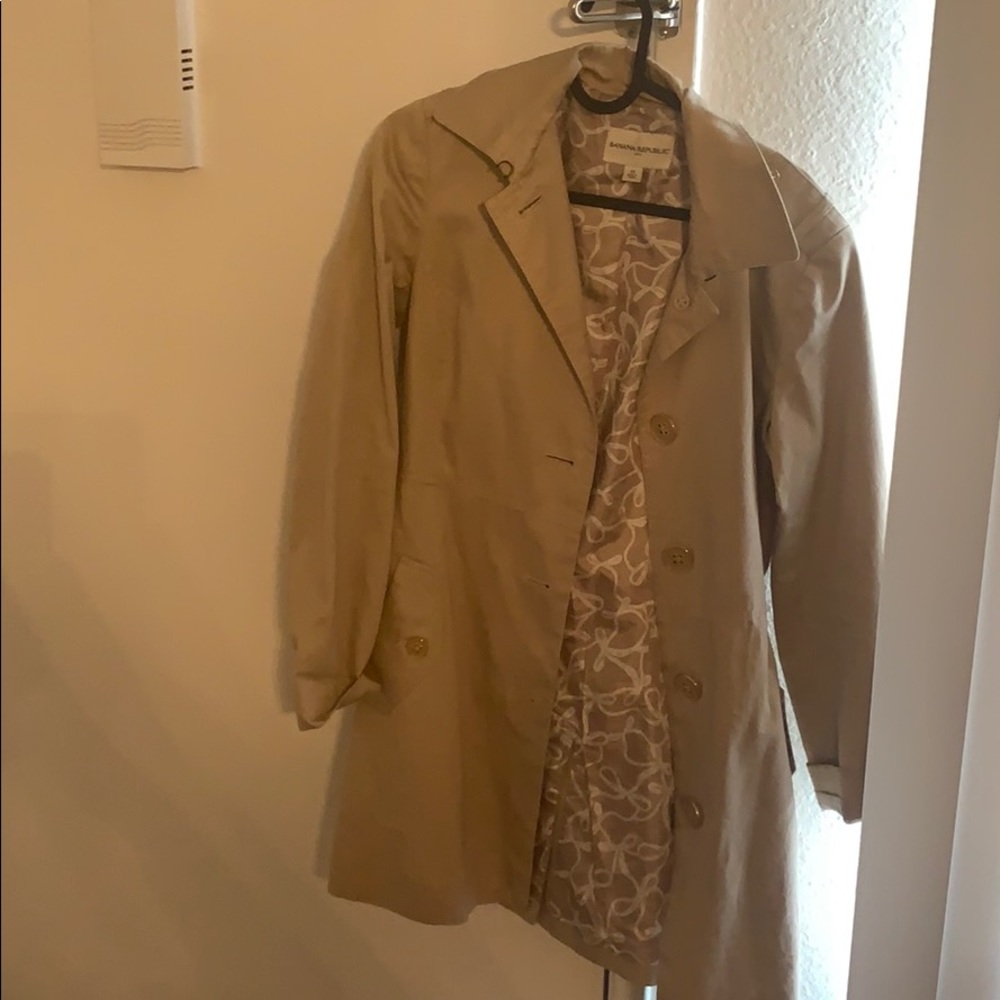 Banana republic trench coat